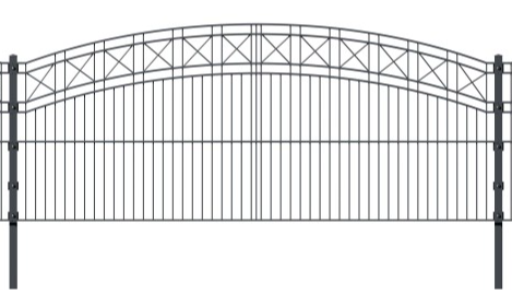 Oberbogen mit Kreis / Karo / Kreuz