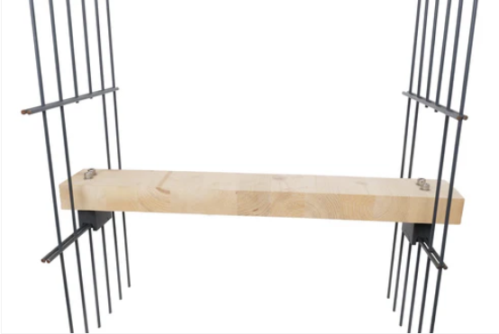 Halter Typ C für Doppelstabmatte 8/6/8