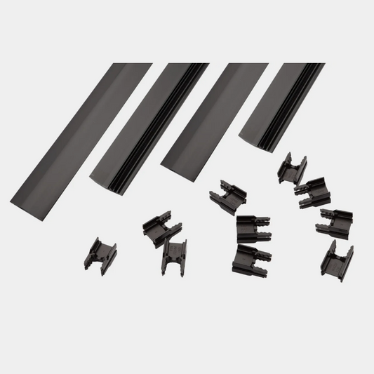 Sichtschutz-Klemmleisten-Set für Tore