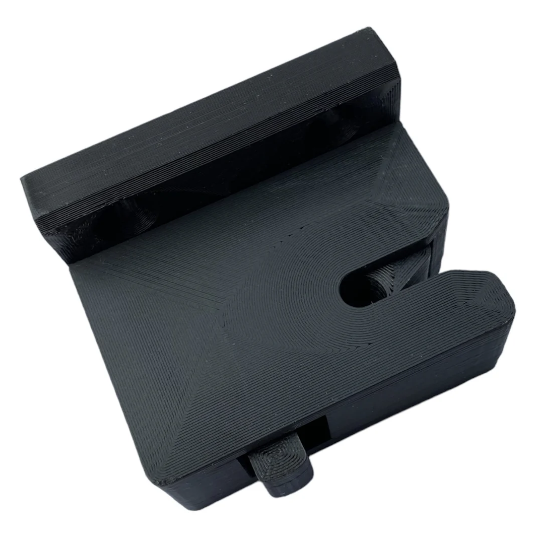 Verschluss - Schiebebeschlag für Doppelstabmatten 6/5/6 – Typ „CLAK“