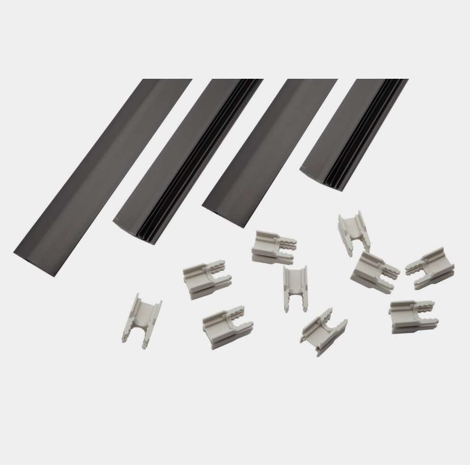 Sichtschutz-Klemmleisten-Set für Tore