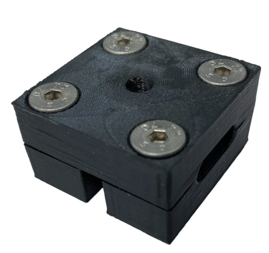 Anschlag - Schiebebeschlag für Doppelstabmatten 6/5/6 – Typ „BLOK“