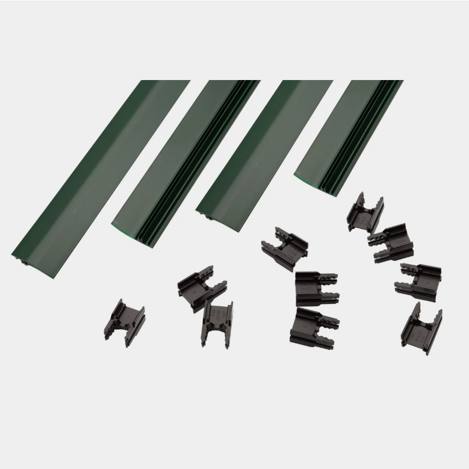 Sichtschutz-Klemmleisten-Set für Tore