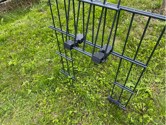 Scharnier Typ D für Doppelstabmatte 6/5/6