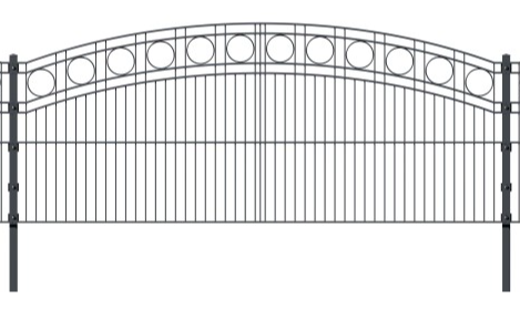 Oberbogen mit Kreis / Karo / Kreuz