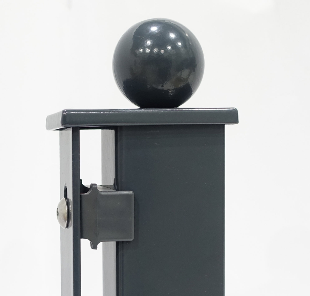 Zierkugel für Zaunpfosten 60x40mm