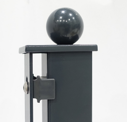 Zierkugel für Zaunpfosten 60x40mm